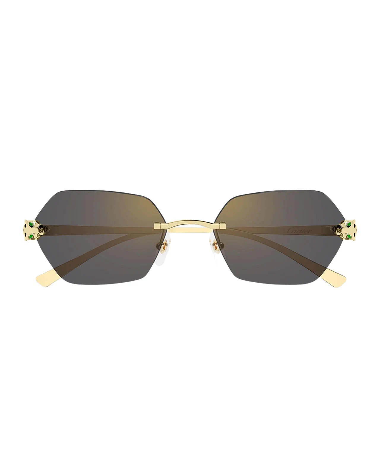 Cartier Panthère de 55mm Geometric Sunglasses