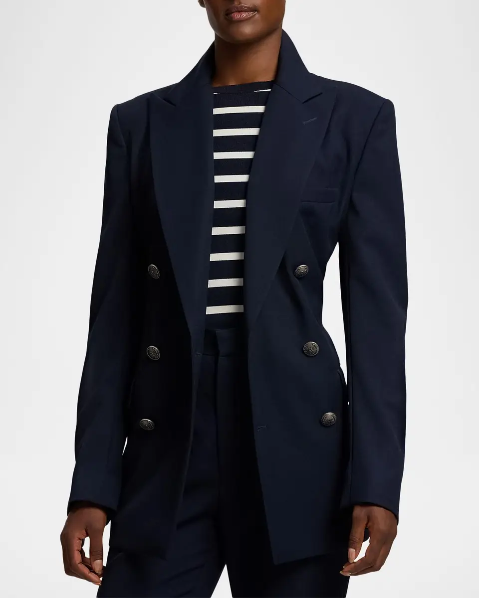 Ralph Lauren Collection Ramona Grain De Poudre Jacket | Thumbnail 4