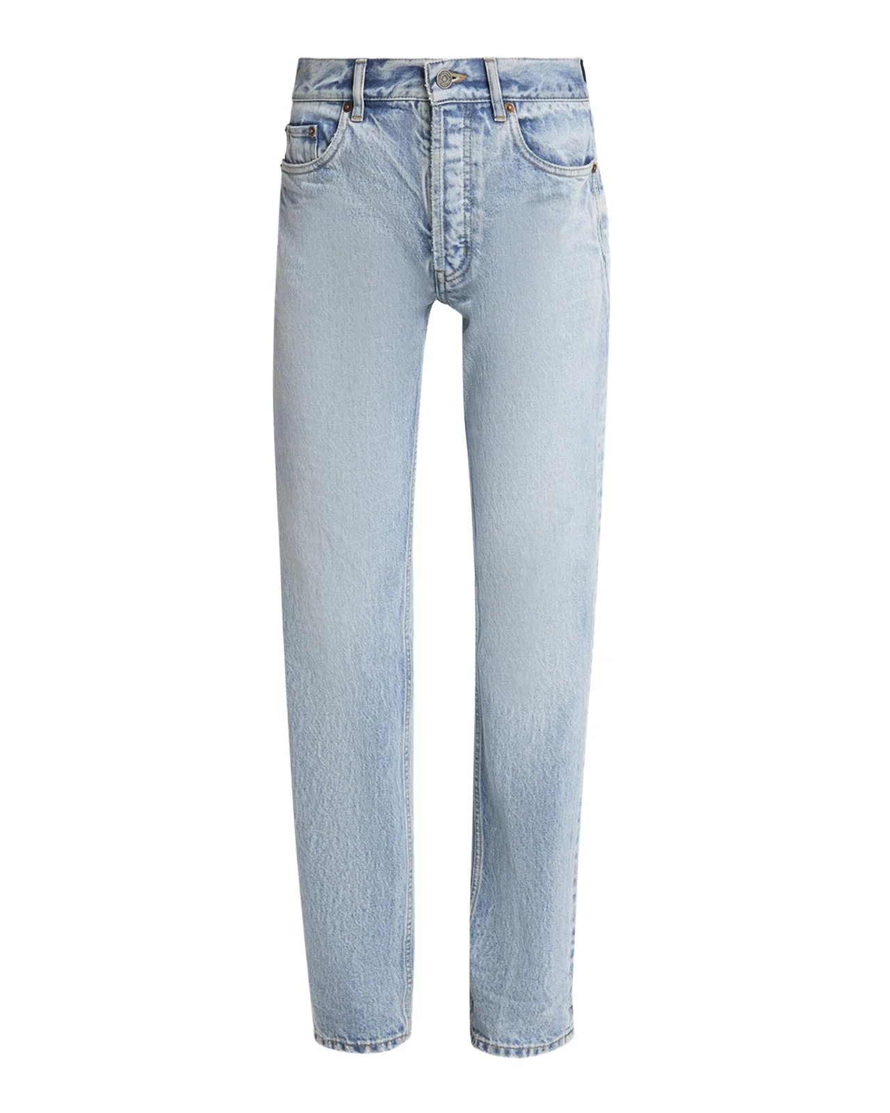 Relaxed Slim-Leg Ankle Jeans