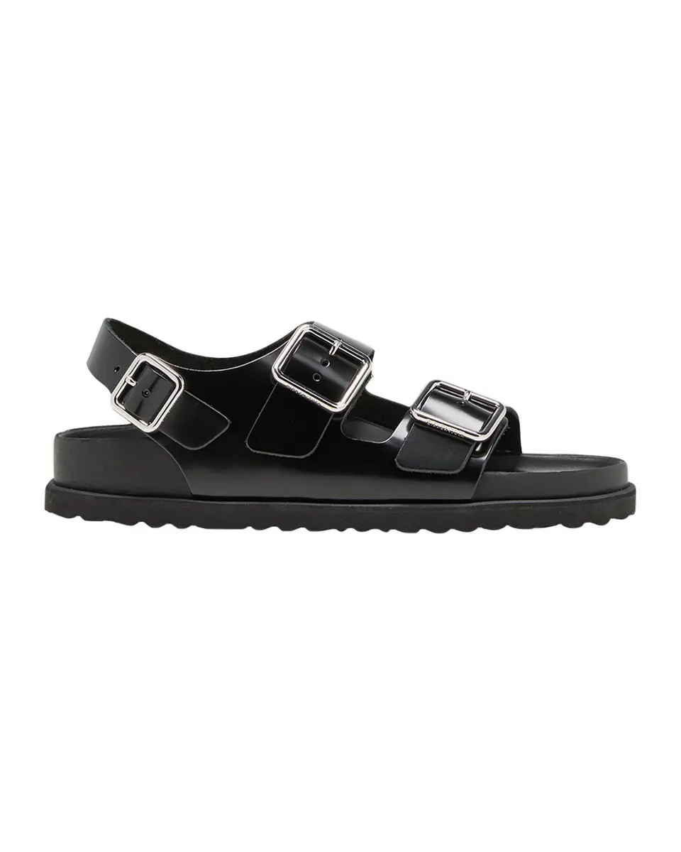 Birkenstock Milano Leather Dual-Buckle Slingback Sandals | Thumbnail 3 Birkenstock Milano Leather Dual-Buckle Slingback Sandals | Thumbnail 3