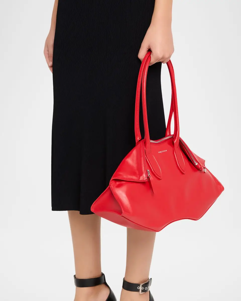 Alexander McQueen Manta Sculptural Nappa Leather Shoulder Bag | Thumbnail 6