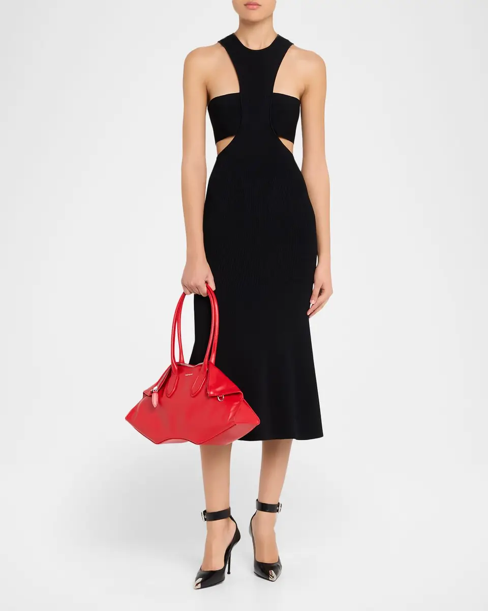 Alexander McQueen Manta Sculptural Nappa Leather Shoulder Bag | Thumbnail 9