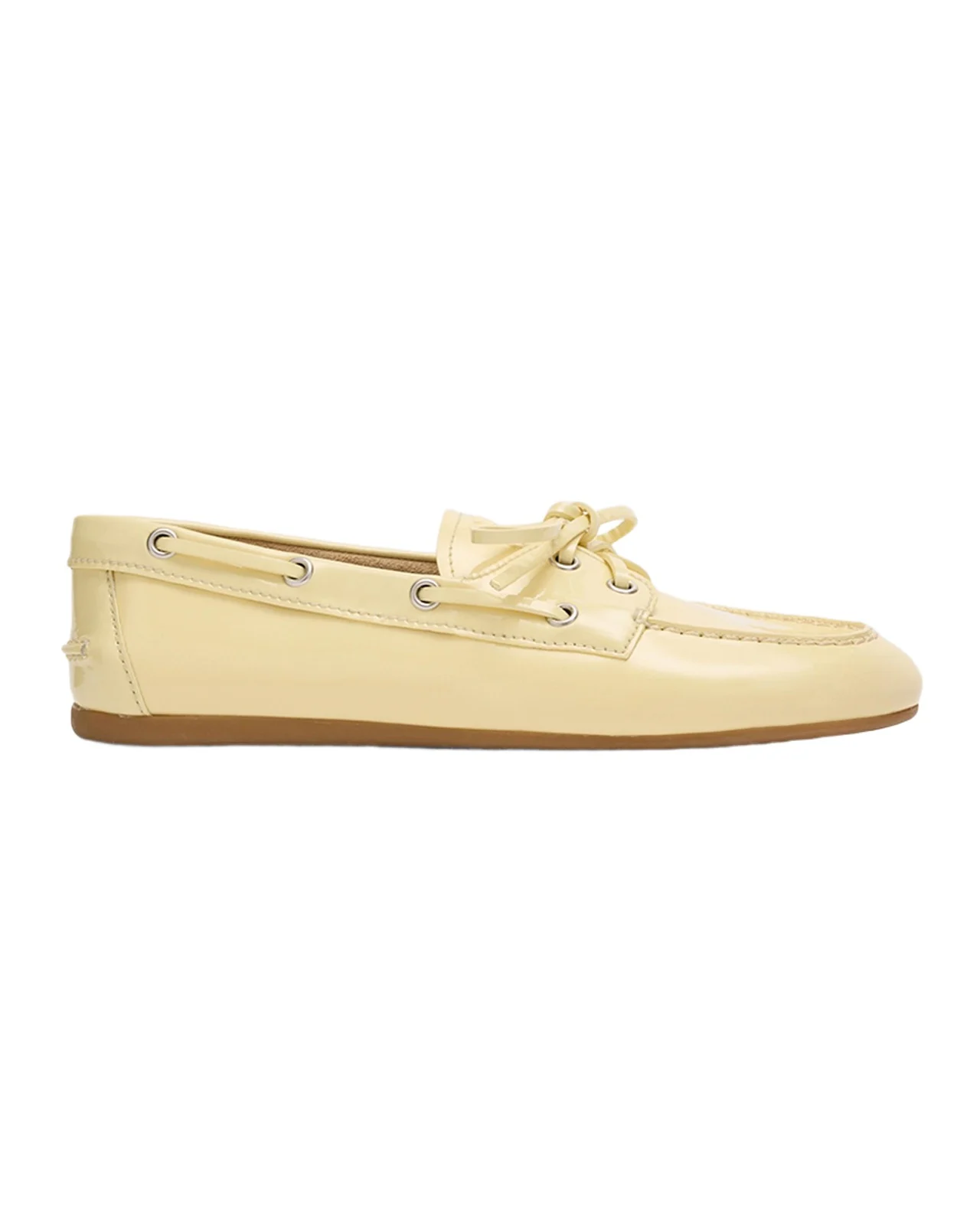 Leather Lace-Up Moccasins