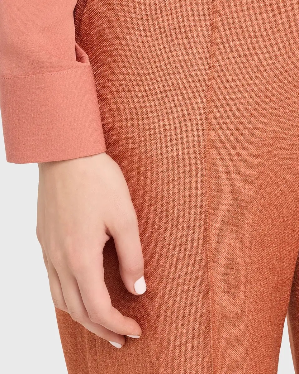 Giorgio Armani Silk Wool Straight-Leg Trousers | Thumbnail 5 Giorgio Armani Silk Wool Straight-Leg Trousers | Thumbnail 5