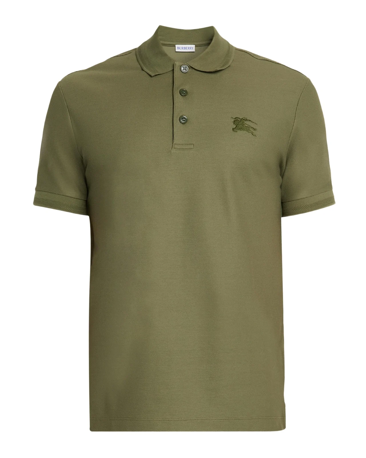 Burberry Men's Cotton Embroidered EKD Polo Shirt