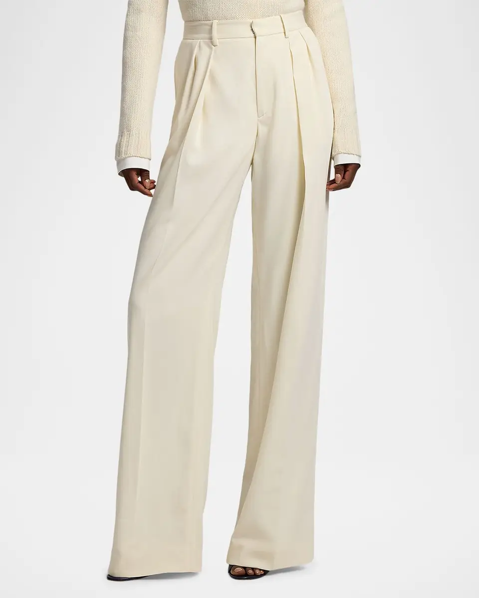 Ralph Lauren Collection Jody Wool Gabardine Pants | Thumbnail 3