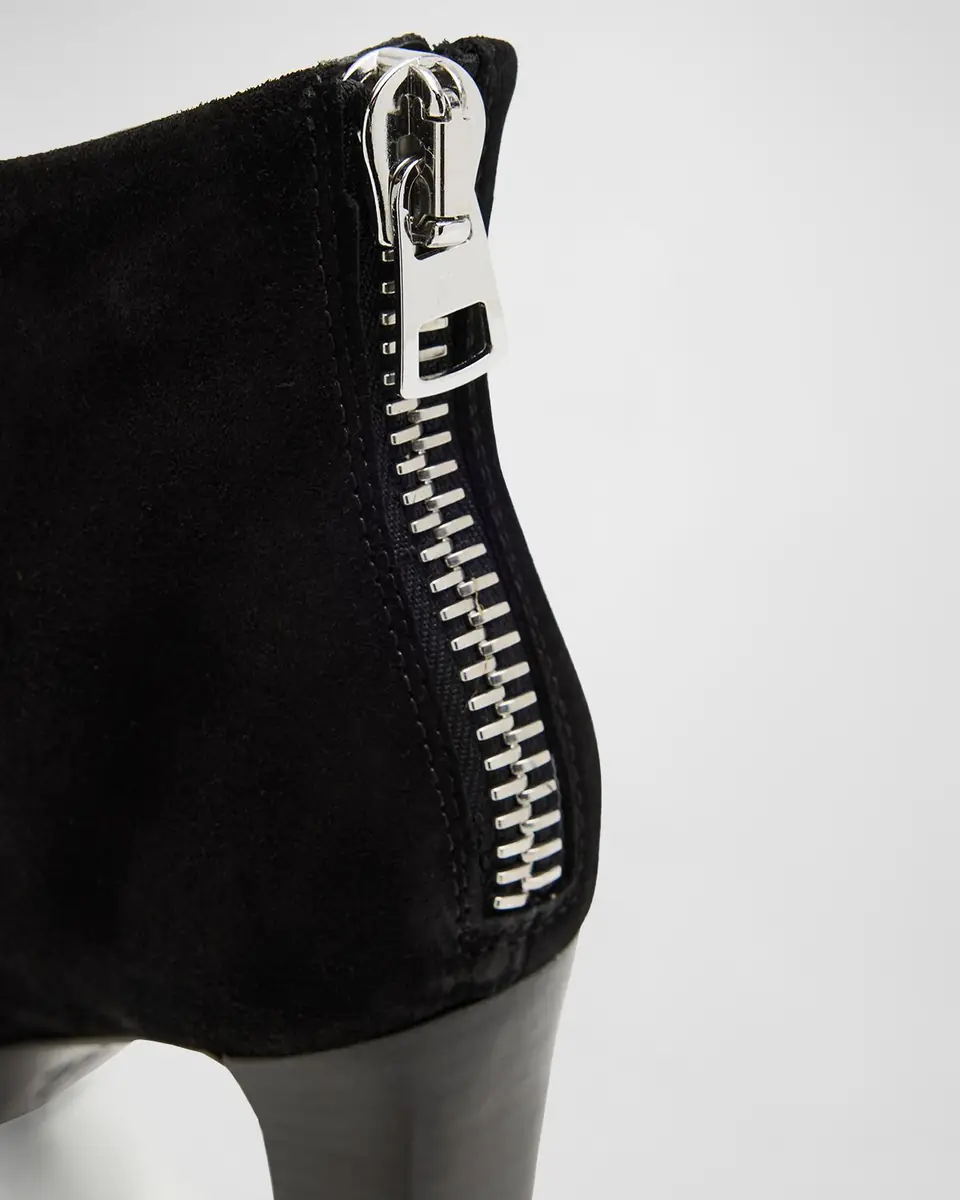 Giuseppe Zanotti Sensorial Suede Leather Ankle Booties | Thumbnail 5