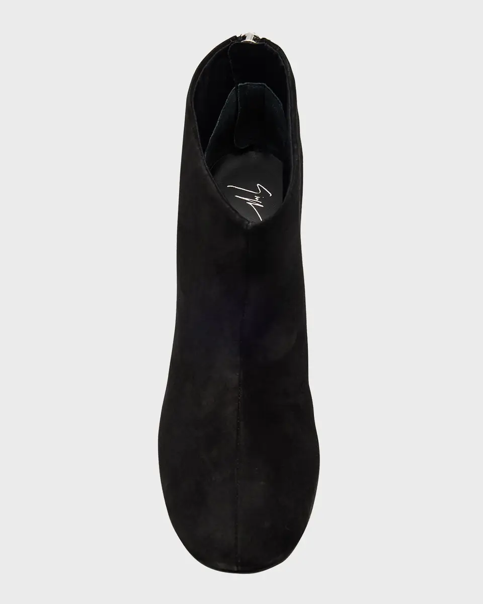 Giuseppe Zanotti Sensorial Suede Leather Ankle Booties | Thumbnail 6