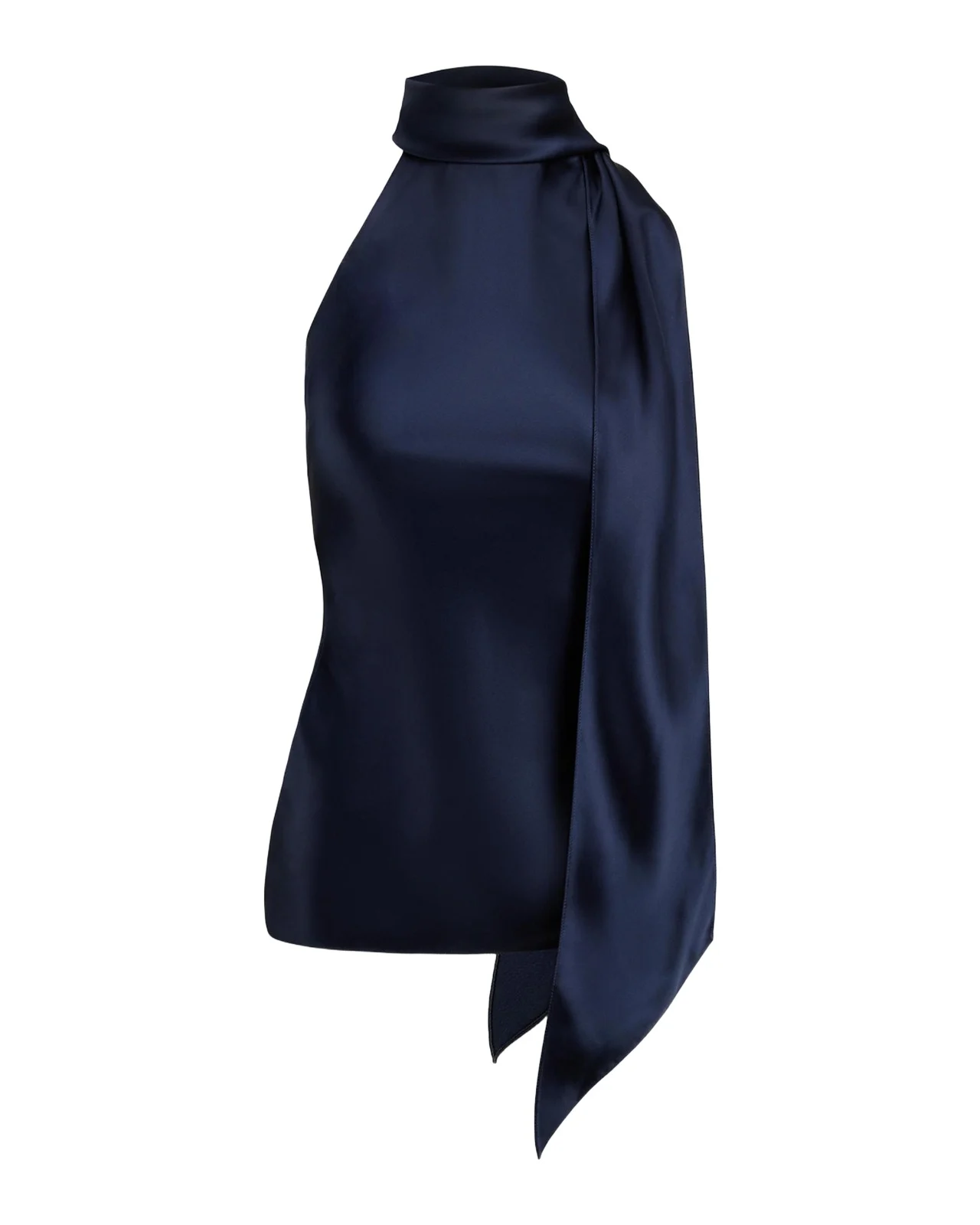 Chilton Stretch Silk Charmeuse Top
