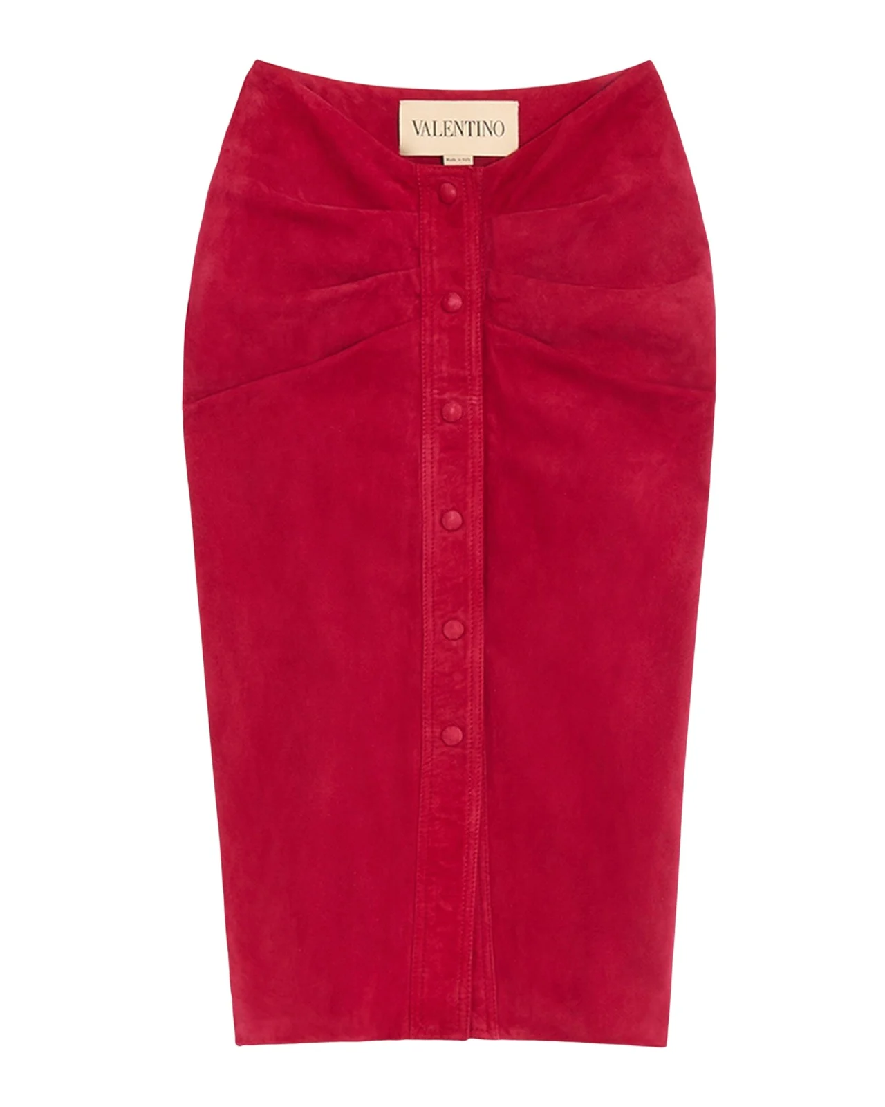 Ruched Suede Skirt Ruched Suede Skirt