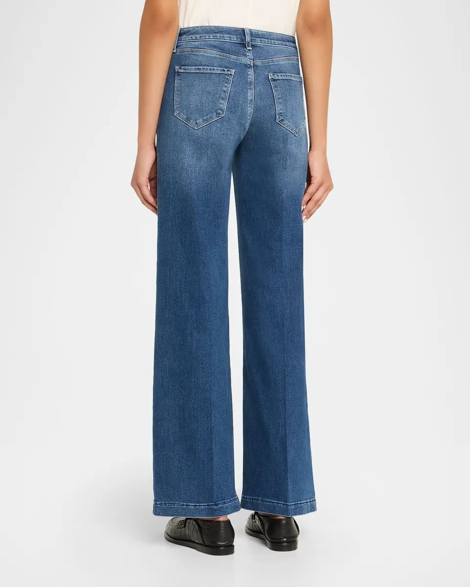 L'Agence Scottie High-Rise Wide Jeans | Thumbnail 3