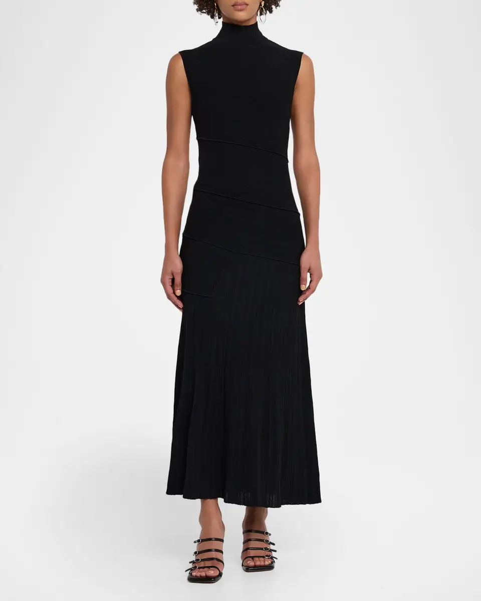 Proenza Schouler Federica Micropleated Knit Dress | Thumbnail 2