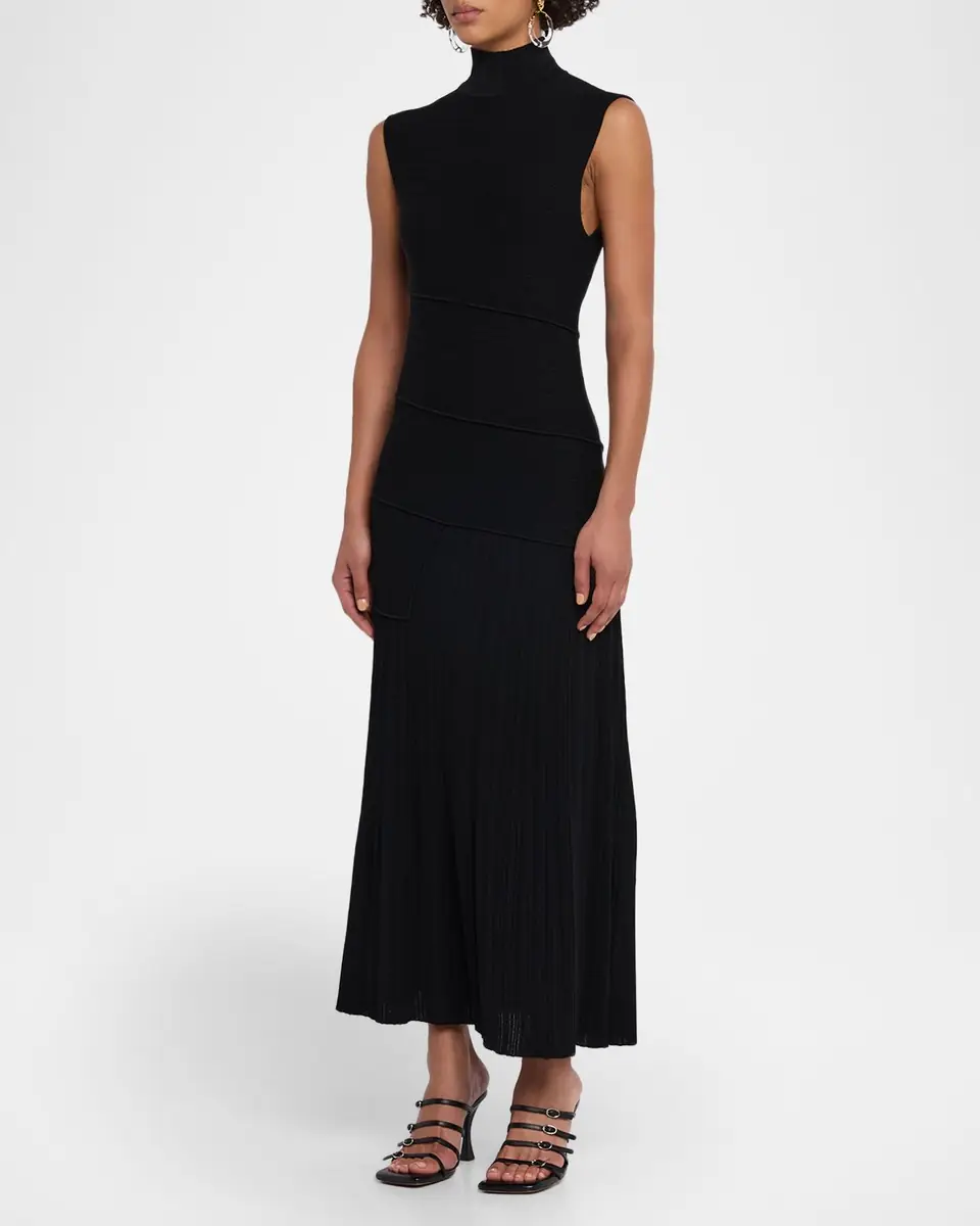 Proenza Schouler Federica Micropleated Knit Dress | Thumbnail 4