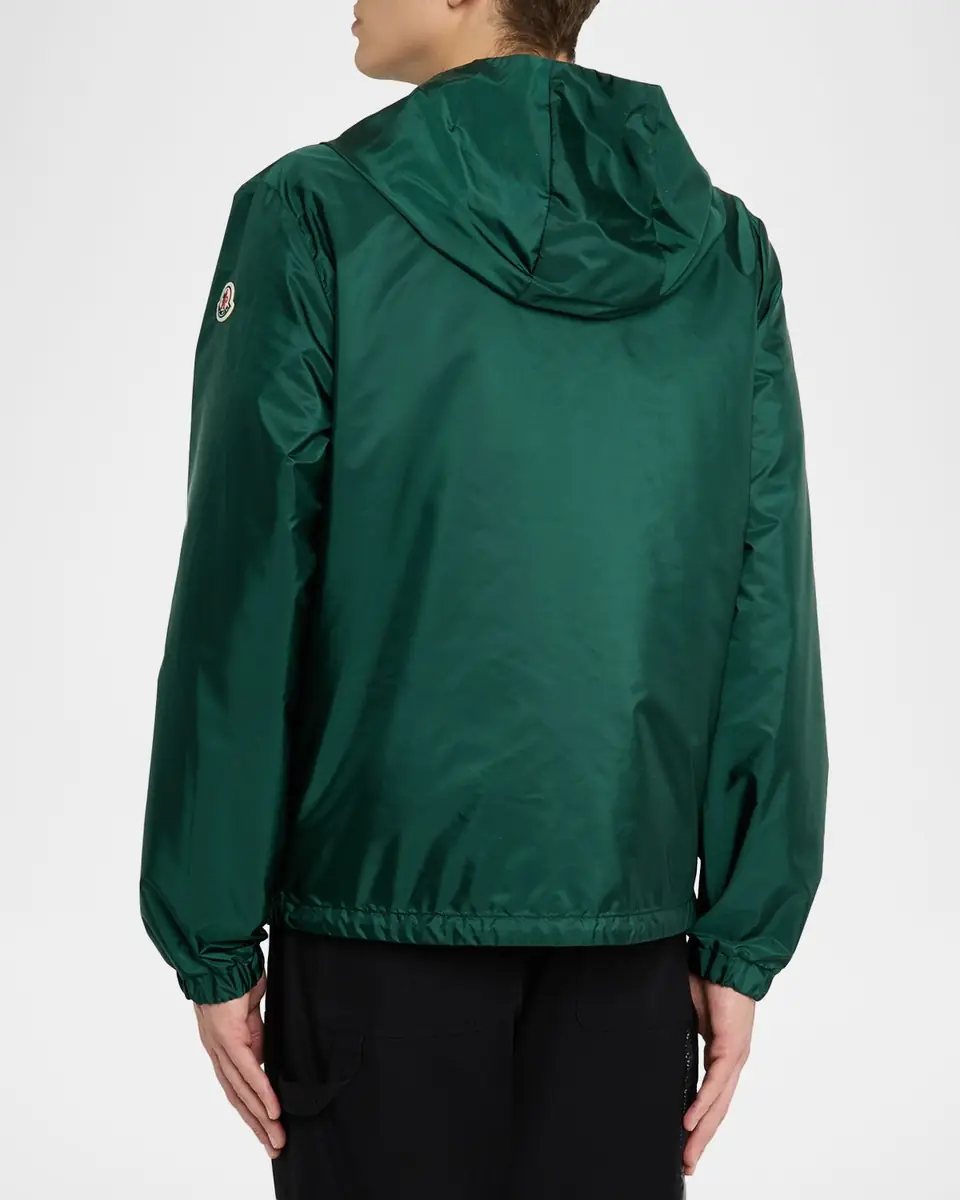 Moncler Men's Hooded Nylon Jacket | Thumbnail 3 Moncler Men's Hooded Nylon Jacket | Thumbnail 3