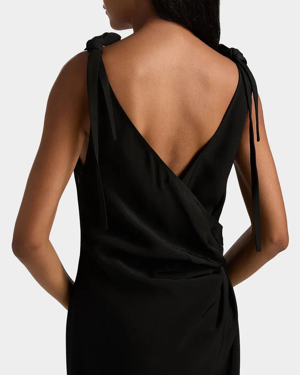 Co Draped Back Maxi Slip Dress | Thumbnail 5 Co Draped Back Maxi Slip Dress | Thumbnail 5