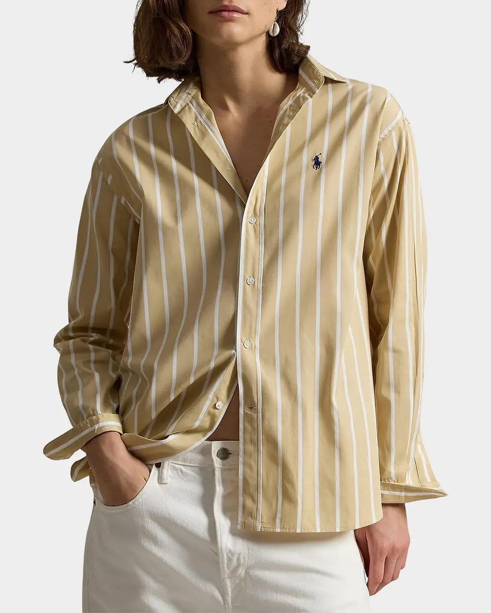 Polo Ralph Lauren Relaxed-Fit Striped Cotton Shirt | Thumbnail 4 Polo Ralph Lauren Relaxed-Fit Striped Cotton Shirt | Thumbnail 4