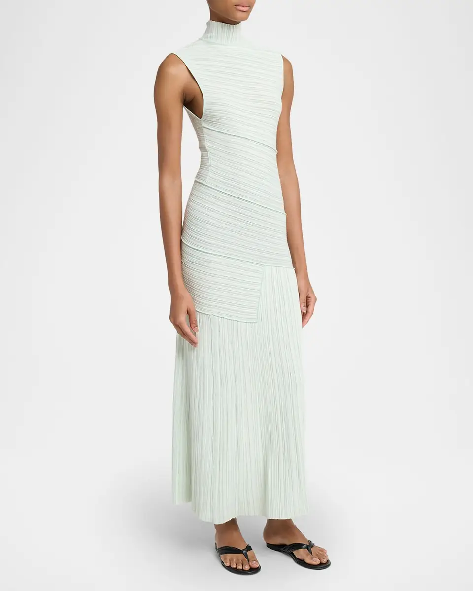 Proenza Schouler Federica Micropleated Knit Dress | Thumbnail 4