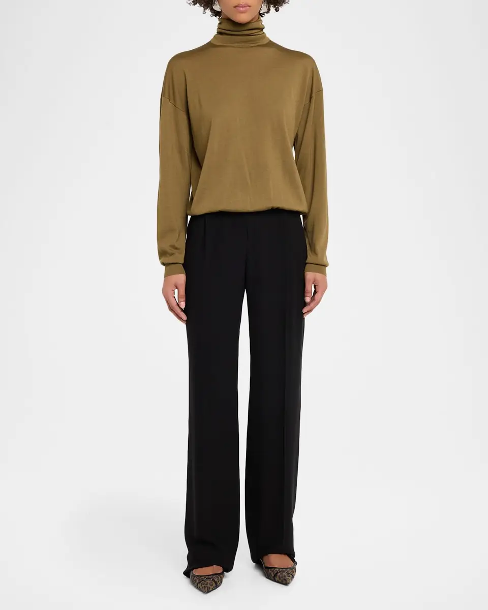 Saint Laurent Wool Turtleneck Sweater | Thumbnail 2 Saint Laurent Wool Turtleneck Sweater | Thumbnail 2