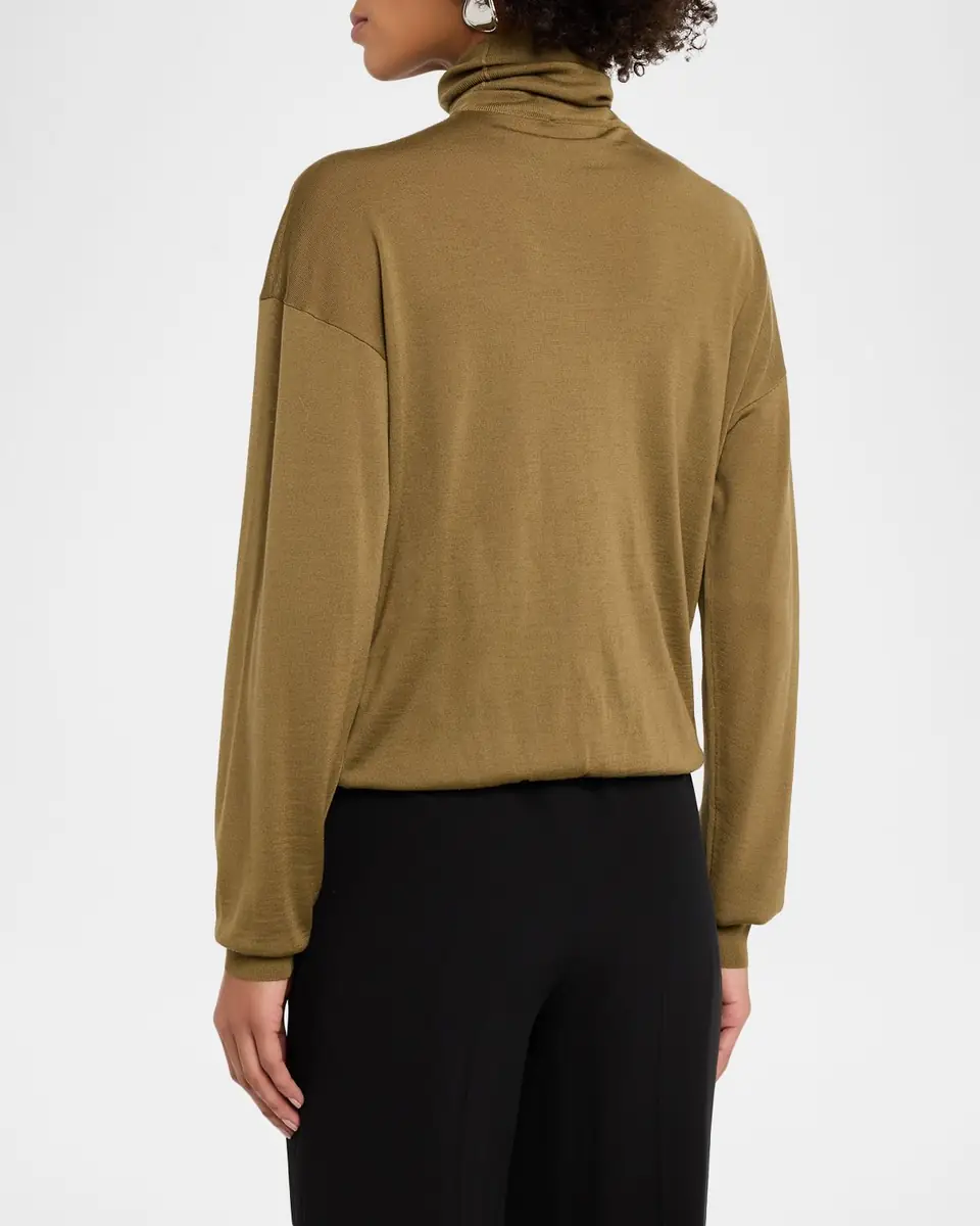 Saint Laurent Wool Turtleneck Sweater | Thumbnail 3 Saint Laurent Wool Turtleneck Sweater | Thumbnail 3