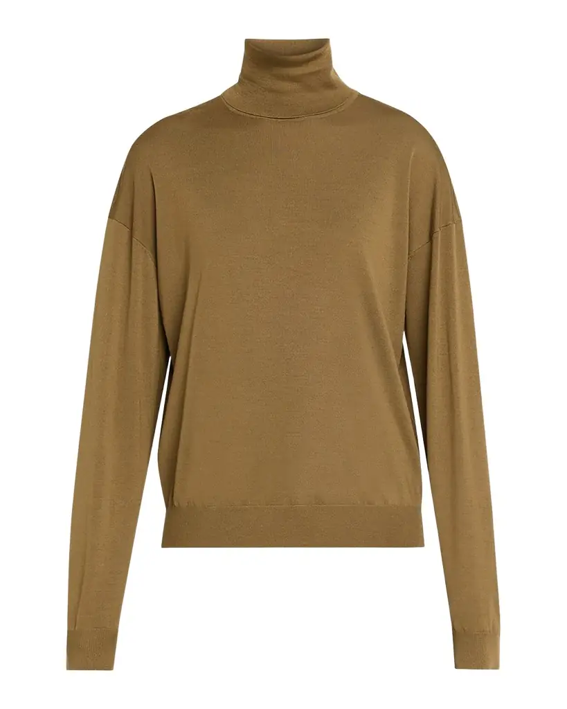 Saint Laurent Wool Turtleneck Sweater | Image 1 Saint Laurent Wool Turtleneck Sweater | Image 1
