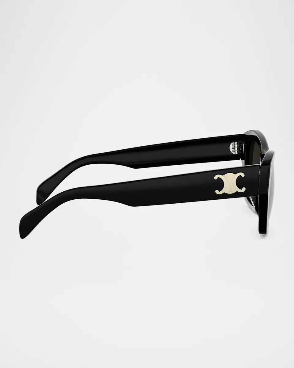 Celine Triomphe 15 Acetate Cat-Eye Sunglasses | Thumbnail 4 Celine Triomphe 15 Acetate Cat-Eye Sunglasses | Thumbnail 4