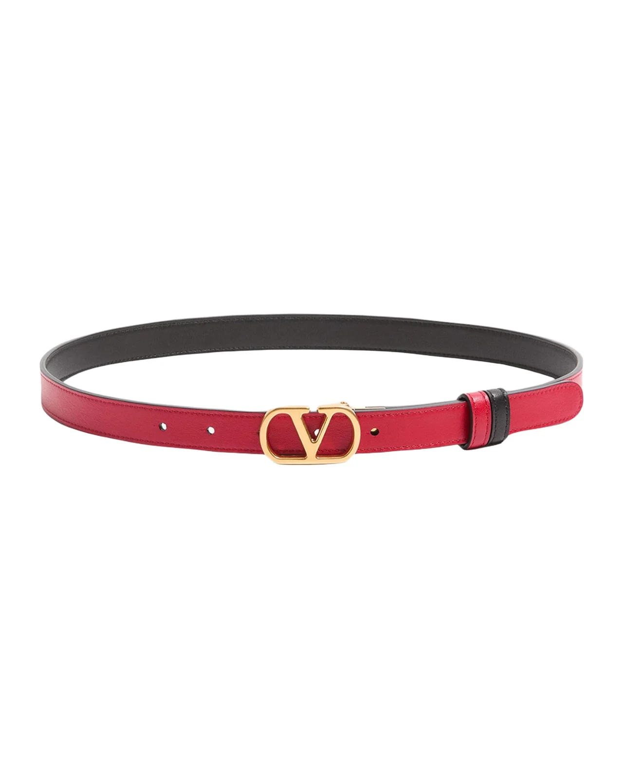 VLogo Signature Reversible Calfskin Belt, 20mm VLogo Signature Reversible Calfskin Belt, 20mm