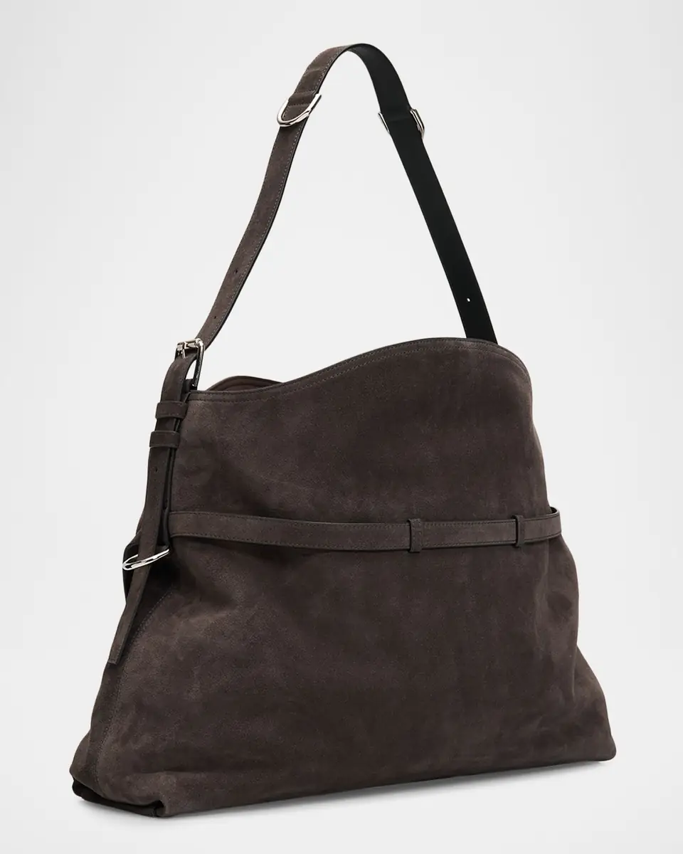 Givenchy Voyou Large Suede Tote Bag | Thumbnail 3 Givenchy Voyou Large Suede Tote Bag | Thumbnail 3