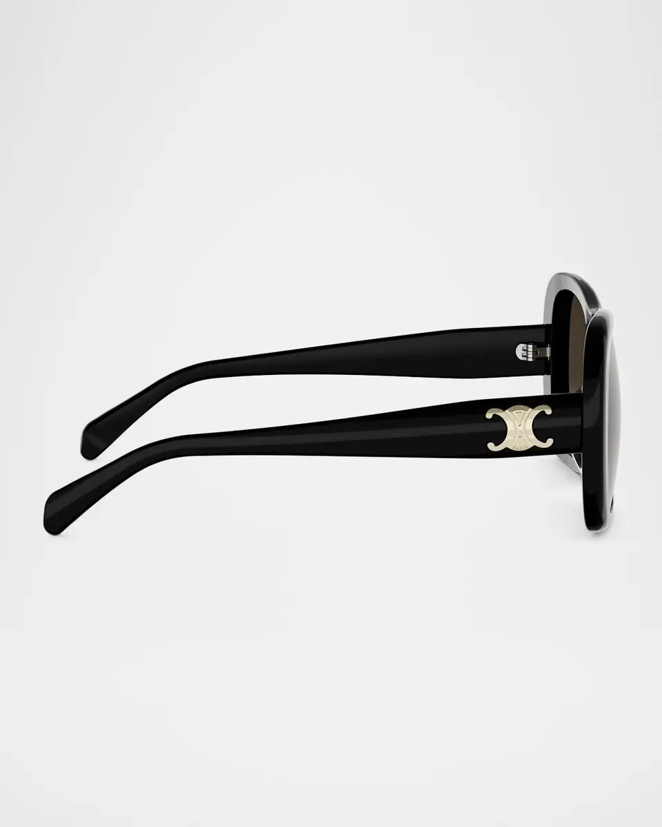 Celine Triomphe Navigator Acetate Sunglasses | Thumbnail 4 Celine Triomphe Navigator Acetate Sunglasses | Thumbnail 4