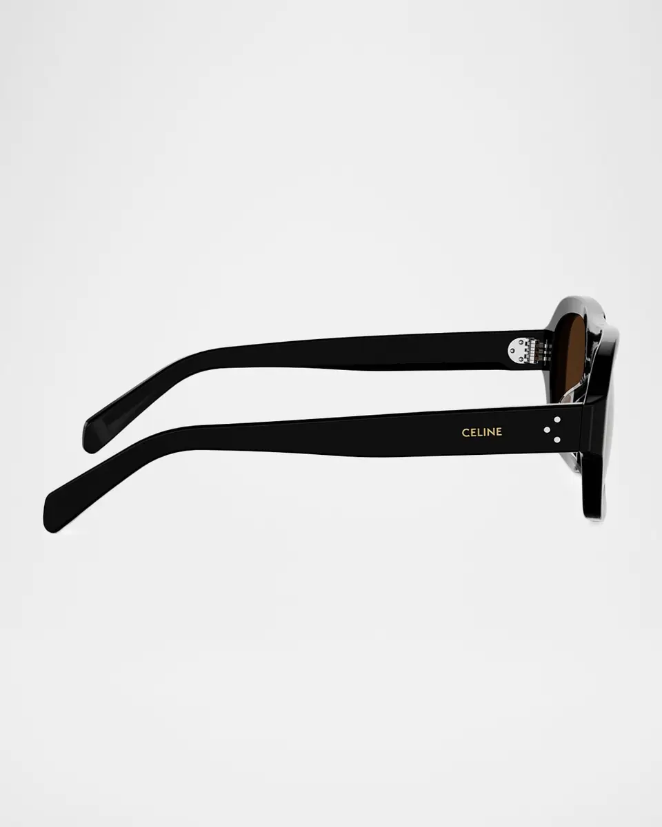 Celine 3 Dots Naviagator Acetate Sunglasses | Thumbnail 4
