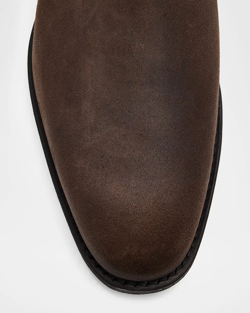 Church's Men's Amberley R 2.0 Waxed Suede Chelsea Boots | Thumbnail 4 Church's Men's Amberley R 2.0 Waxed Suede Chelsea Boots | Thumbnail 4