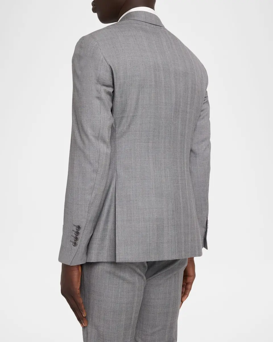 Emporio Armani Men's G Line Wool Glen Check Two-Piece Suit | Thumbnail 5