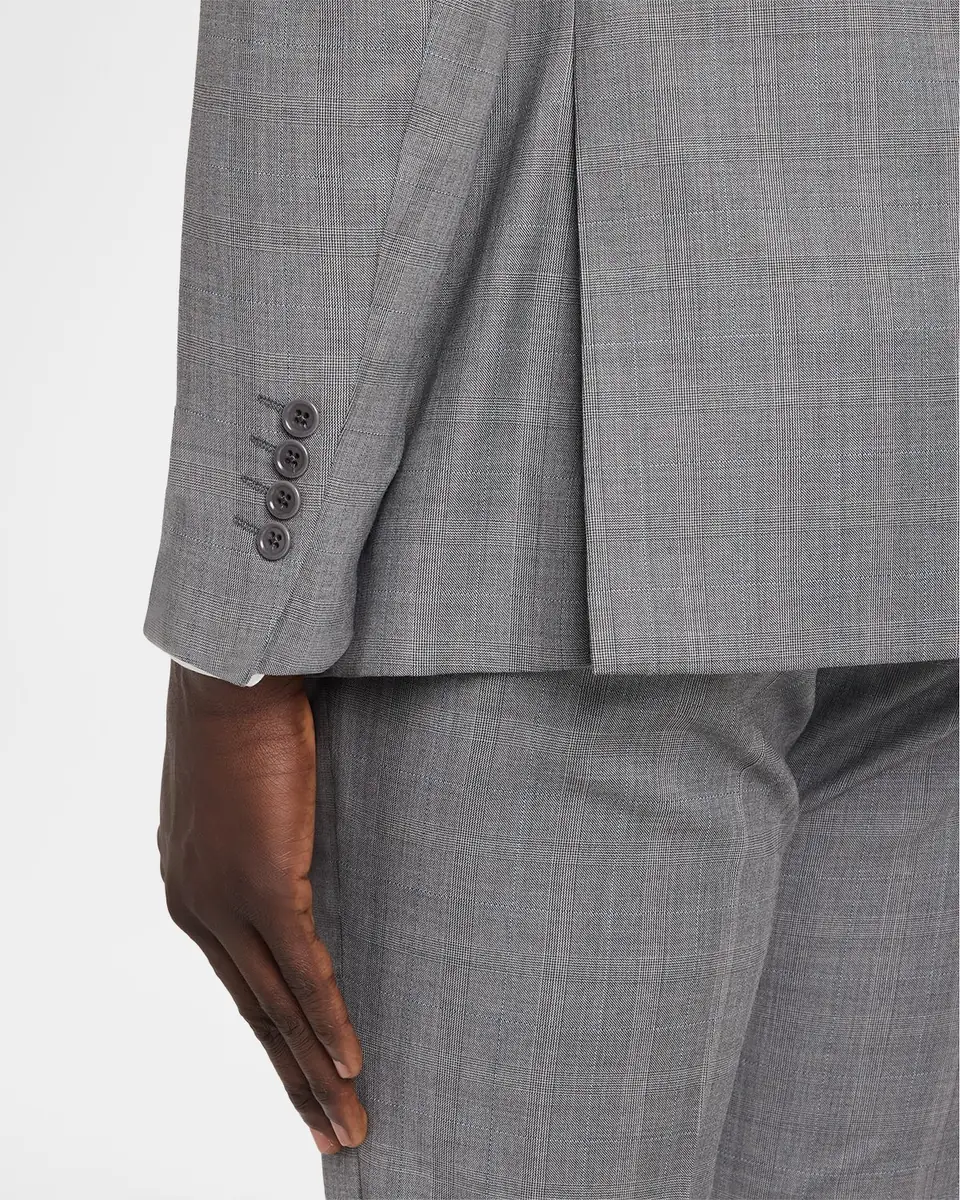 Emporio Armani Men's G Line Wool Glen Check Two-Piece Suit | Thumbnail 9