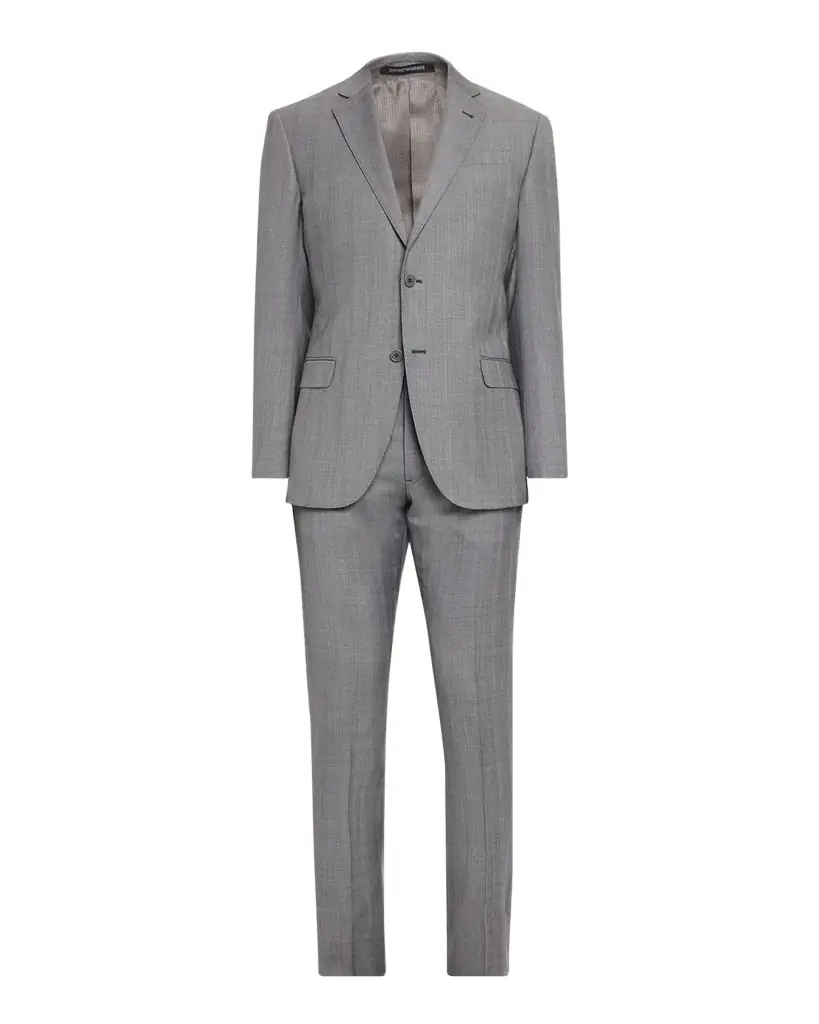 Emporio Armani Men's G Line Wool Glen Check Two-Piece Suit