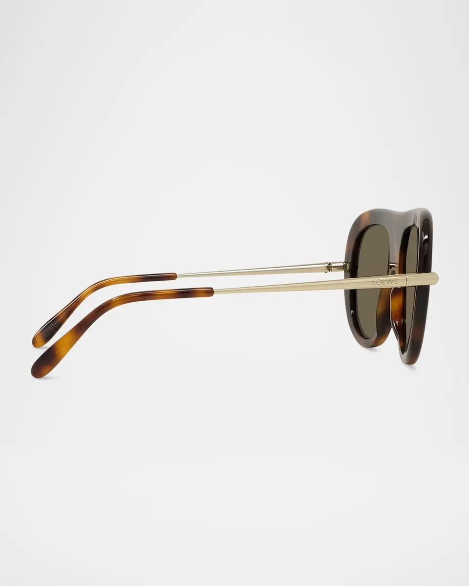 Loewe Slim 52mm Pilot Sunglasses | Thumbnail 4 Loewe Slim 52mm Pilot Sunglasses | Thumbnail 4