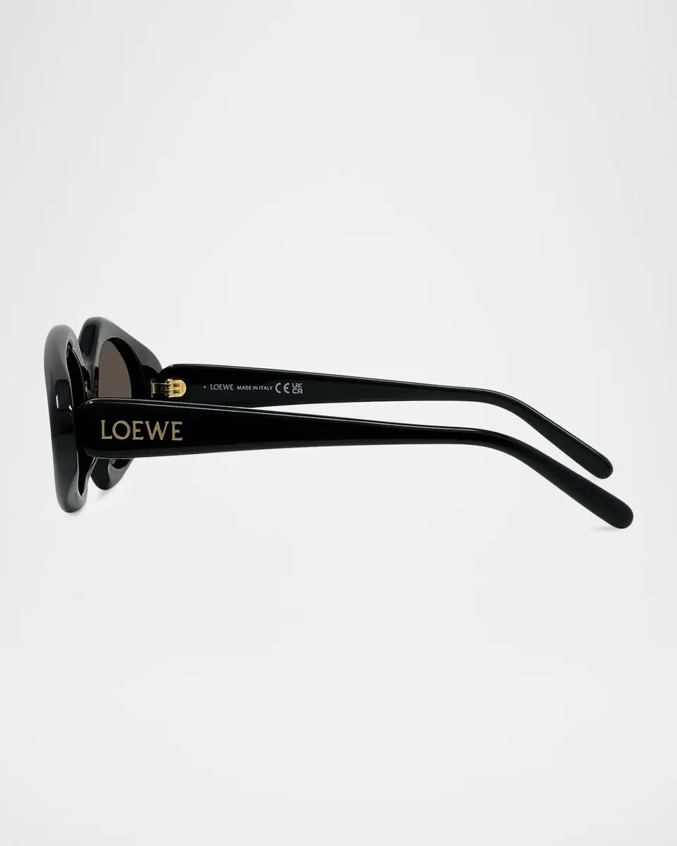 Loewe Triangle Slim 50mm Geometric Sunglasses | Thumbnail 5