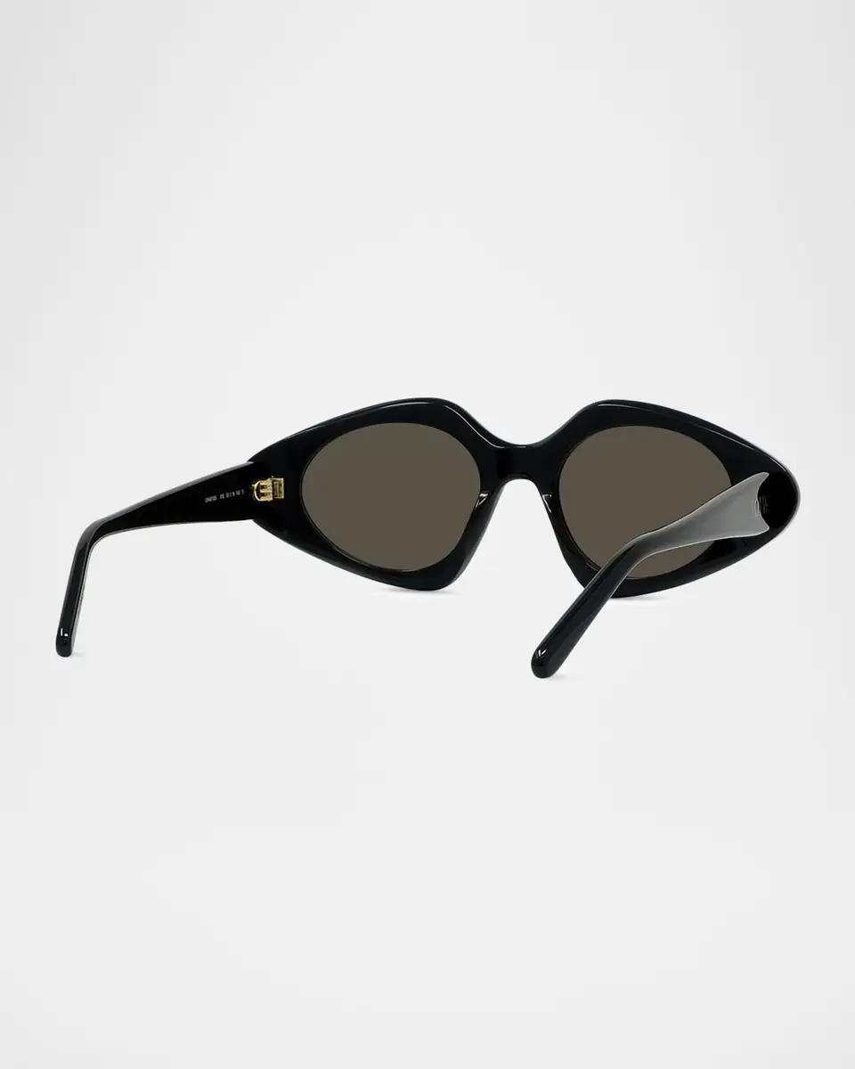 Loewe Triangle Slim 50mm Geometric Sunglasses | Thumbnail 6