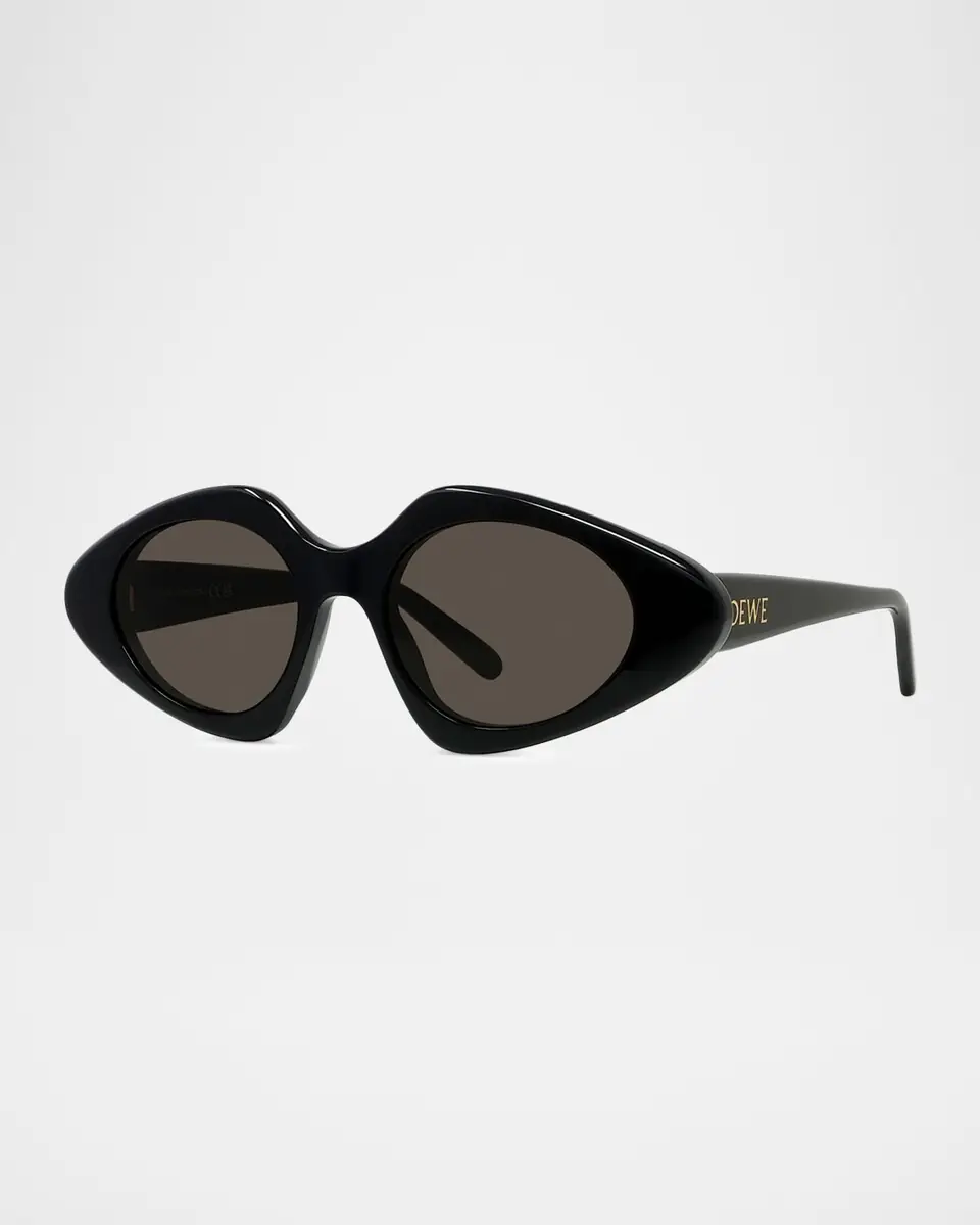 Loewe Triangle Slim 50mm Geometric Sunglasses | Thumbnail 8