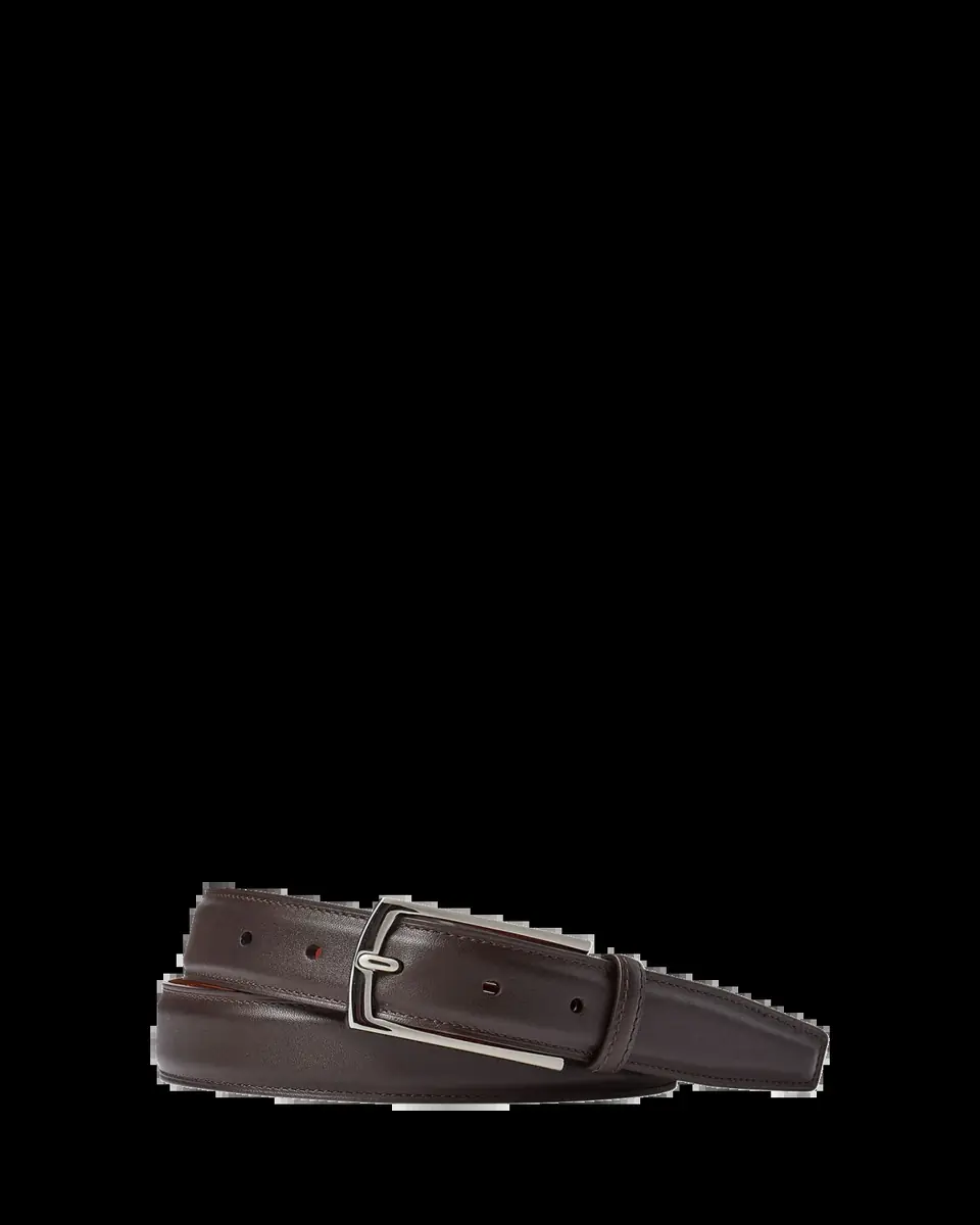 Ralph Lauren Purple Label Men's Calfskin Belt | Thumbnail 2 Ralph Lauren Purple Label Men's Calfskin Belt | Thumbnail 2