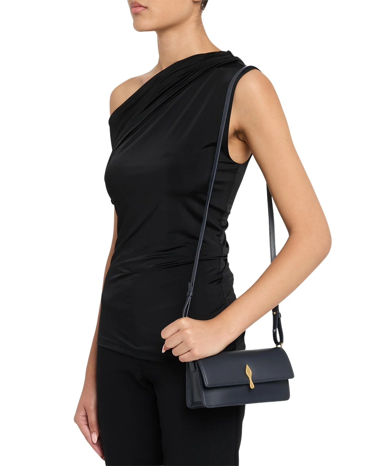 Bettina Mini Shoulder Bag in Leather Bettina Mini Shoulder Bag in Leather