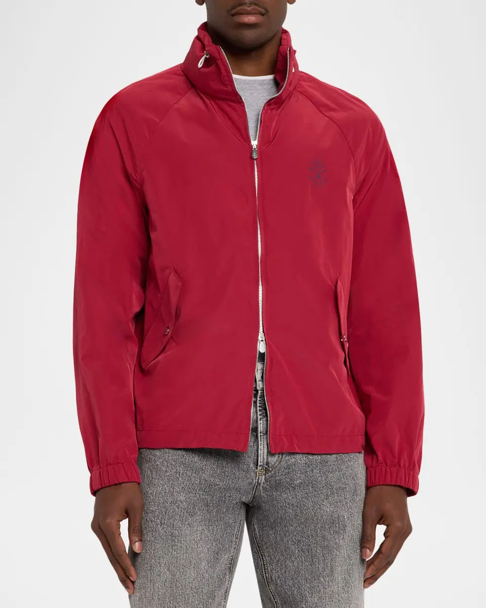 Brunello Cucinelli Men's Water-Resistant Full-Zip Jacket | Thumbnail 4