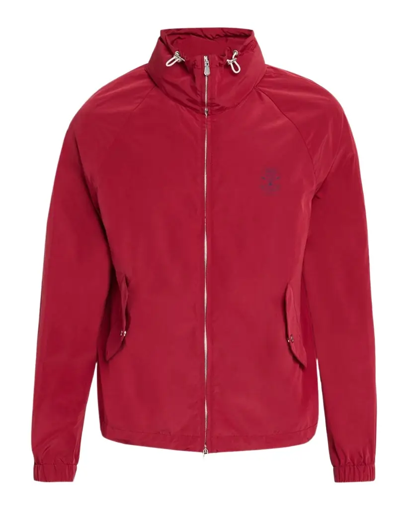 Brunello Cucinelli Men's Water-Resistant Full-Zip Jacket | Image 1 Brunello Cucinelli Men's Water-Resistant Full-Zip Jacket | Image 1