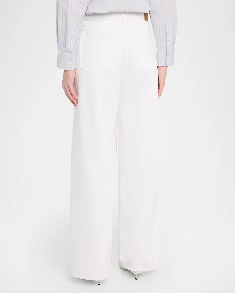 Lafayette 148 New York Straight-Leg Cotton Denim Jeans | Thumbnail 3 Lafayette 148 New York Straight-Leg Cotton Denim Jeans | Thumbnail 3