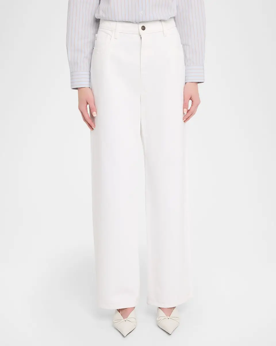Lafayette 148 New York Straight-Leg Cotton Denim Jeans | Thumbnail 4 Lafayette 148 New York Straight-Leg Cotton Denim Jeans | Thumbnail 4