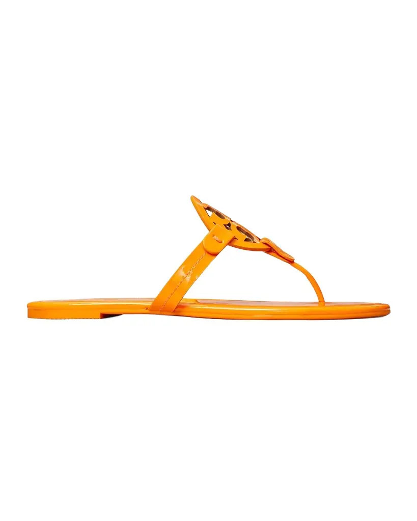 Tory Burch Miller Patent Leather Sandals | Image 1 Tory Burch Miller Patent Leather Sandals | Image 1