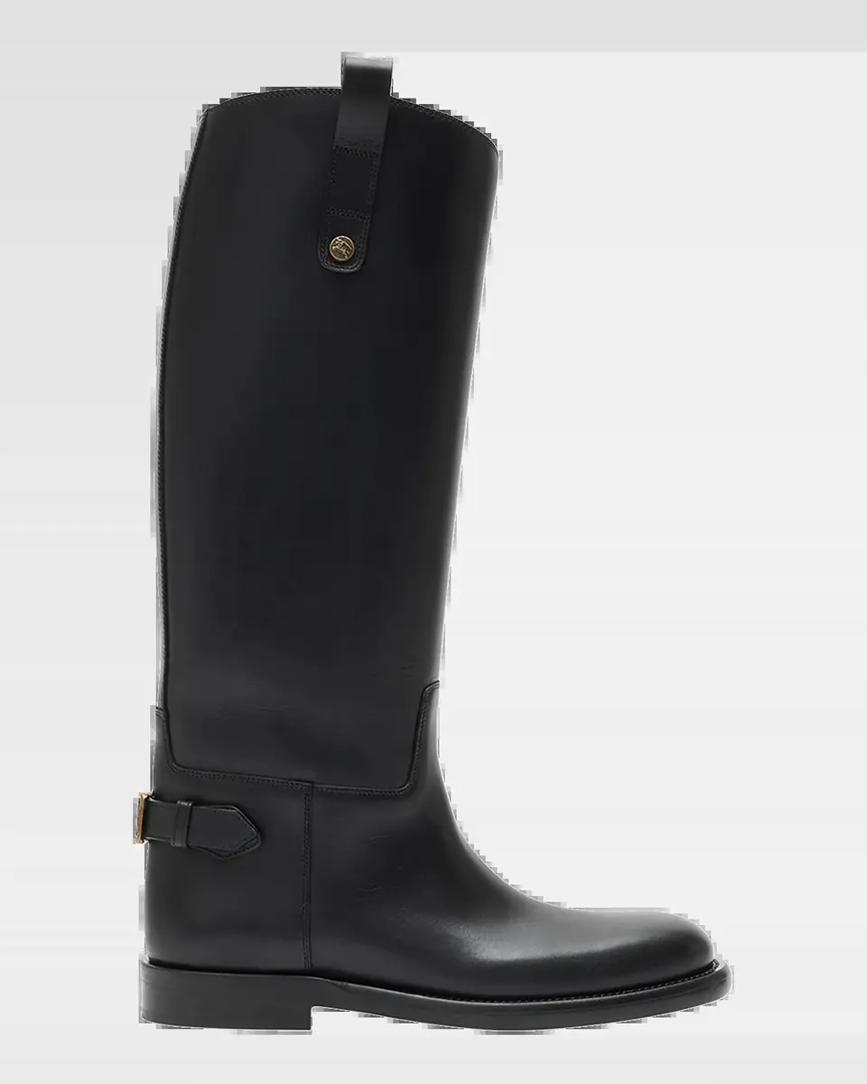 Burberry Cavalier Knee-High Leather Riding Boots | Thumbnail 2 Burberry Cavalier Knee-High Leather Riding Boots | Thumbnail 2