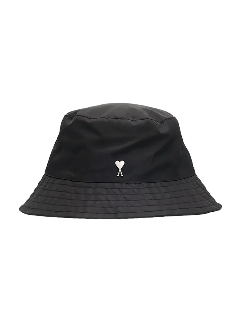 AMI PARIS Men's Ami de Coeur Nylon Bucket Hat