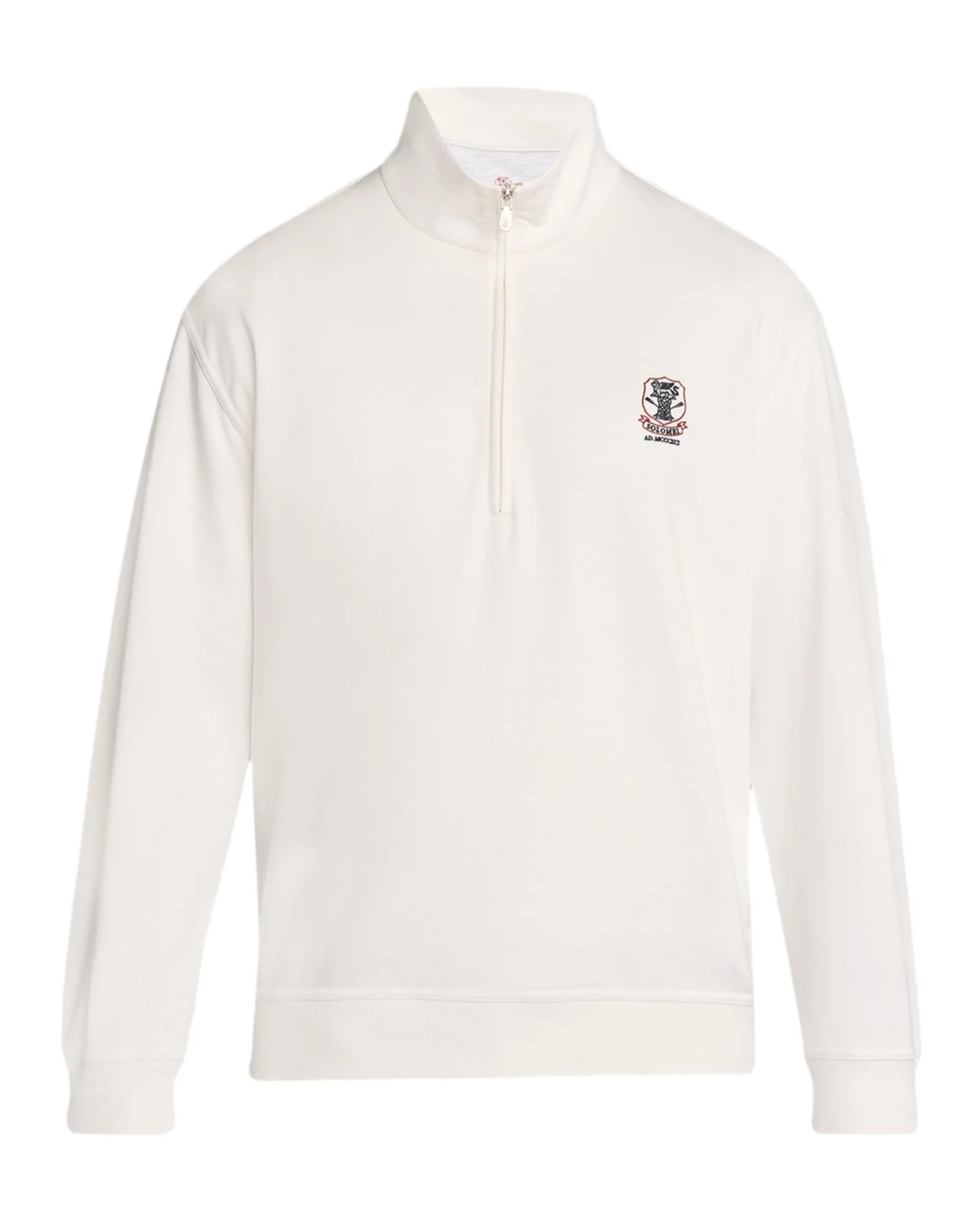 Men's Cotton-Blend Quarter-Zip Sweatshirt Men's Cotton-Blend Quarter-Zip Sweatshirt