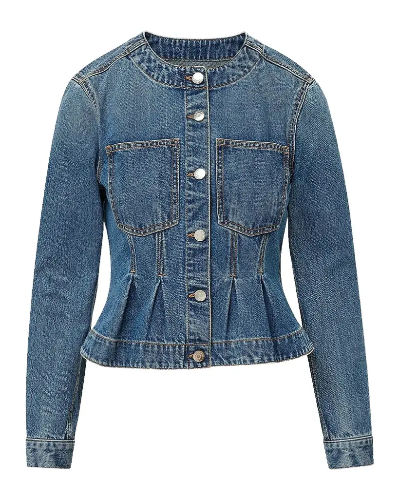 Zahara Denim Peplum Jacket Zahara Denim Peplum Jacket
