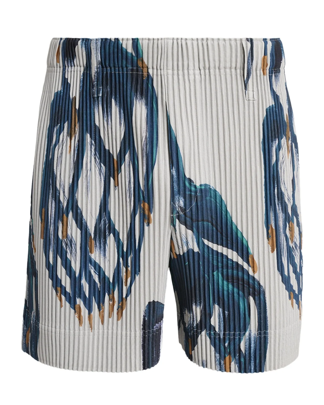 Homme Plissé Issey Miyake Men's Pleated Pull-On Shorts