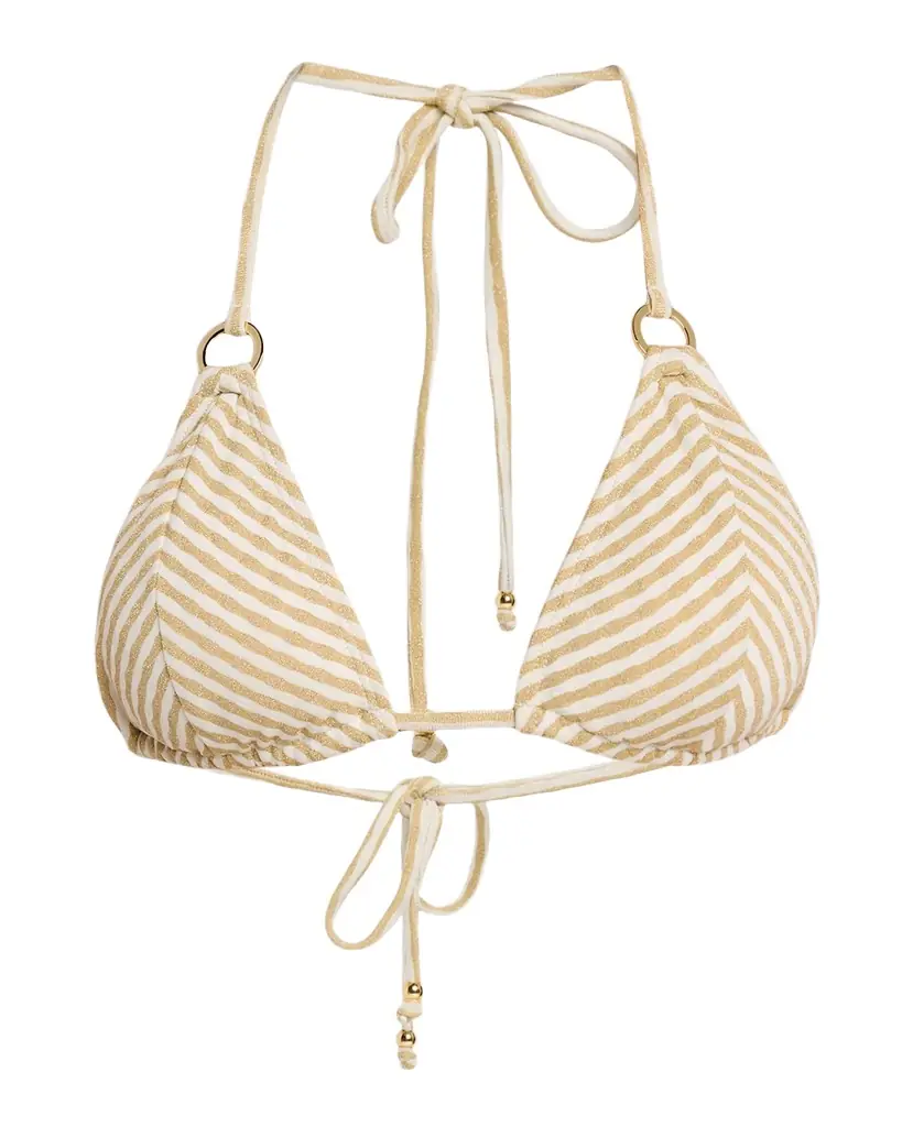 Shoshanna Mitered Striped Bikini Bottoms | Image 1 Shoshanna Mitered Striped Bikini Bottoms | Image 1